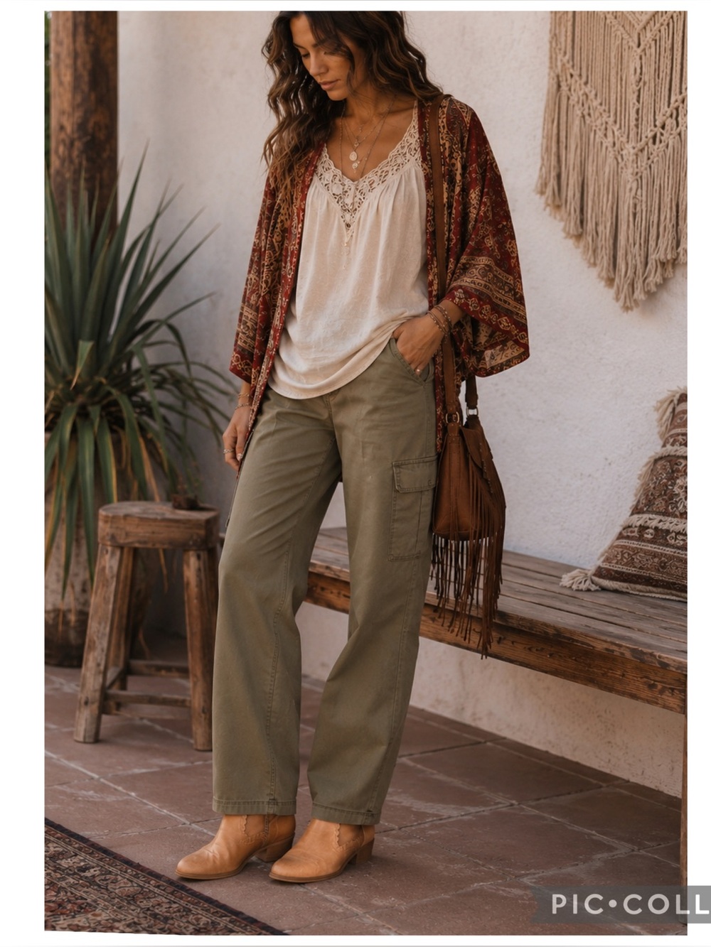 NEW CHARTER CLUB DAXI SCALLOPED ANKLE BOOTS CAMEL